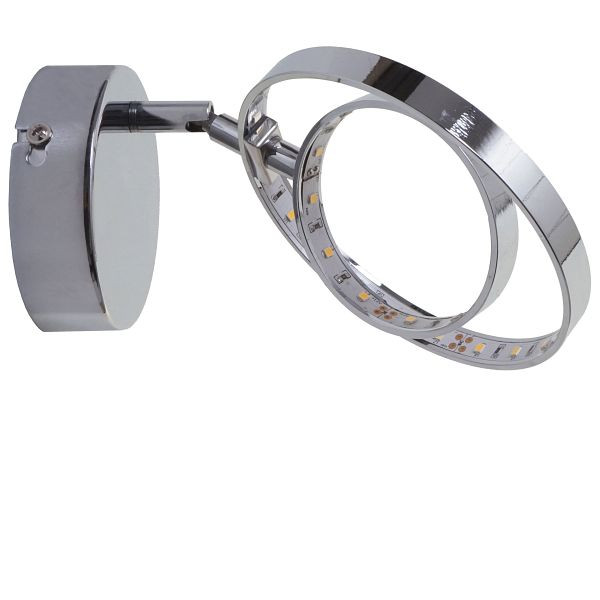 Mendler Reality, Trio LED Wandleuchte RL145, Spot Strahler Wandlampe, inkl. LED 1-flammig, 64253