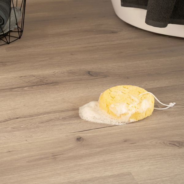 HOME DELUXE Klick-Vinylboden mit Trittschall ROMIA Eiche Creme, 5 m², 73737