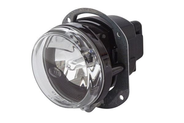 HELLA FF-Nebelscheinwerfer, 90mm Essential, 24V, rund, Einbau, ECE-R19, glasklare Streuscheibe, Scheibenfarbe: transparent, rechts/links, 1N0 010 294-011