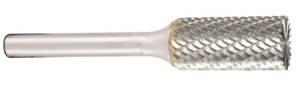 Projahn Hartmetallfräser Form B Zylinder mit Stirnverzahnung d1 12.7 mm, Schaft-Durchmesser 6.0 mm, Kreuzverzahnung, 700266127