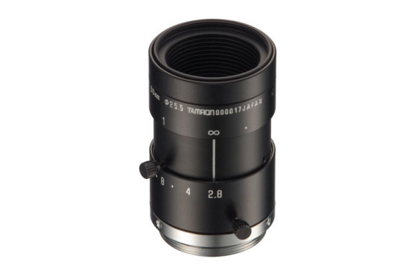 Tamron F2,8/50mm Megapixel-Objektiv speziell für 1/1,8" Sensoren, C-Anschluss, M118FM50