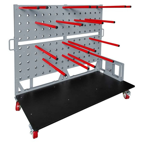 Holzmann Mobiles Kragarmregal mit flexibel positionierbaren Kragarmen, KAR4FLEX