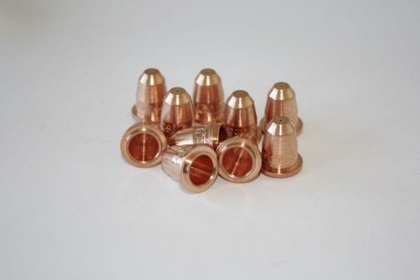 ELMAG Düse - kurz 0, 65 mm für Brenner, ERGOCUT S 25K (10 Stück), 57806