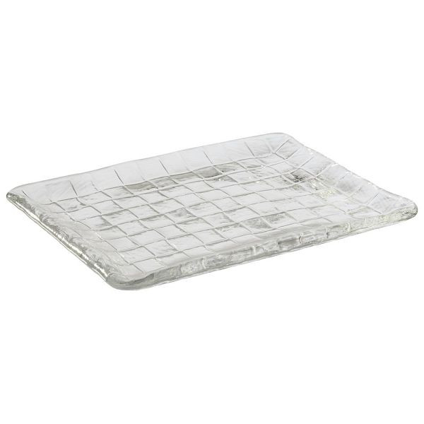 APS Teller / Sushiboard -TAKASHI- 23 x 18, Höhe: 1,5 cm, VE: 3 Stück, transparent, 40904