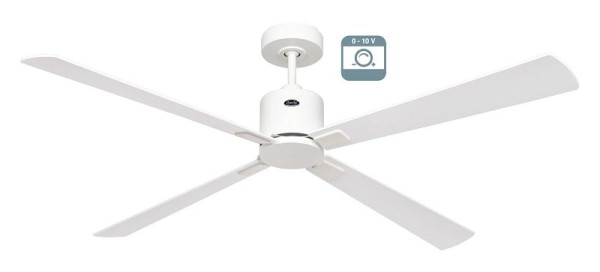 CasaFan Deckenventilator Eco Concept 152 Lack weiß-Lack weiß/lichtgrau 0 - 10 V, 9215621