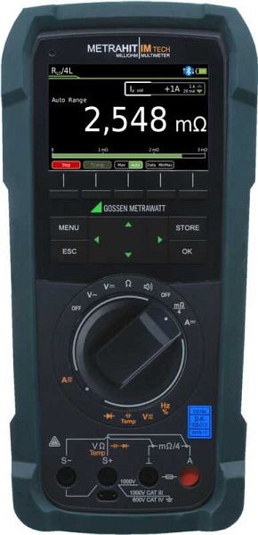 Gossen Metrawatt All-In-One: Multi-/Milliohmmeter und Datalogger, M272S