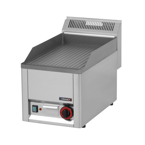 Casselin Snackplatte Gusseisen gerillt 33 - Linie 600, C6PASFR33