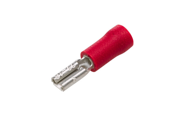 HELLA Leitungsverbinder, rot, von: 0.5mm², bis: 1.0mm², Flachsteckhülse, 2,8 x 0,5, 8KW 705 393-003