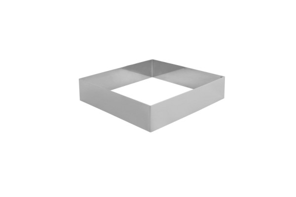 Schneider Tortenring "Quadrat", 20 x 20 x 5 cm, Edelstahl, 155371