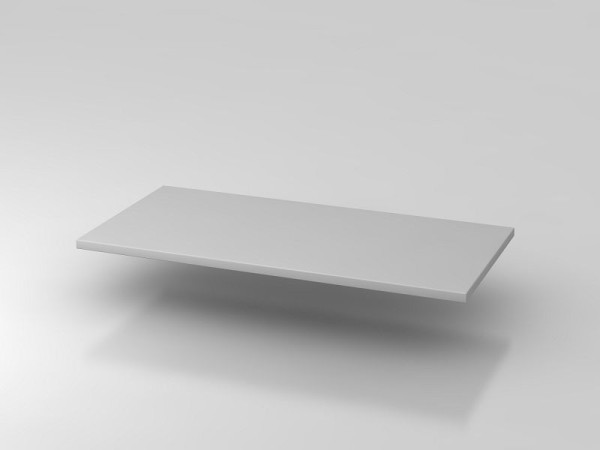 Hammerbacher Fachboden 90cm 6/7er Wand Grau, 86,2x30,3x1,9 cm (BxTxH), V6009/5