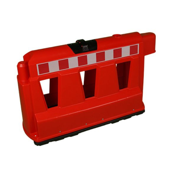 Stein HGS Fahrbahnteiler (Schrammborde) -Arizona-, aufdübelbar, rot, 34826