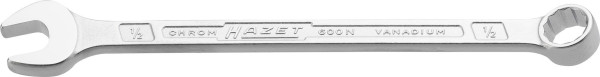 Hazet Ring-Maulschlüssel, Außen-Doppel-Sechskant Profil, 1/2 ", 600NA-1/2