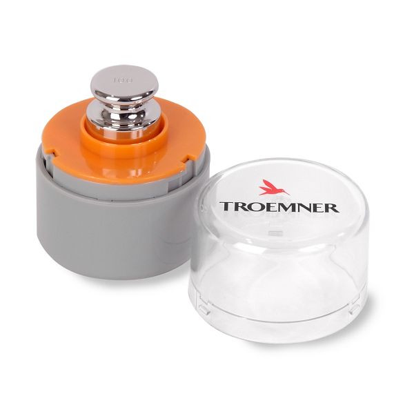 OHAUS Gewicht 100g OIML F2, mit Zert, Troemner, 30390885