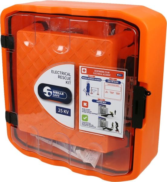 KS Tools Rettungsset für max. 25 kV, 9-teilig, 117.0120