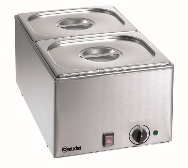 Bartscher Bain Marie, 2x 1/2GN, 150 mm, 200232, 4015613423654