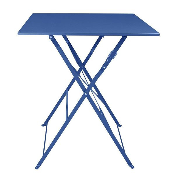Bolero Perth Pavement Style Quadratischer Tisch, Dunkelblau, FU540
