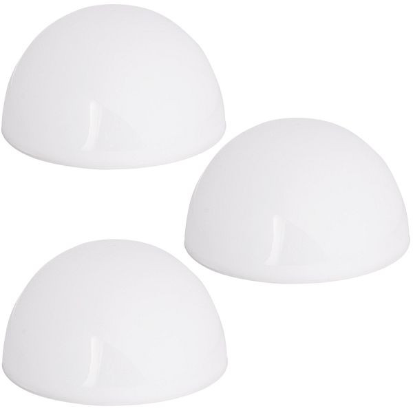 monzana LED Solarleuchte, VE: 3er-Set halbrund, Kugel Design, 108850, 4250525380866