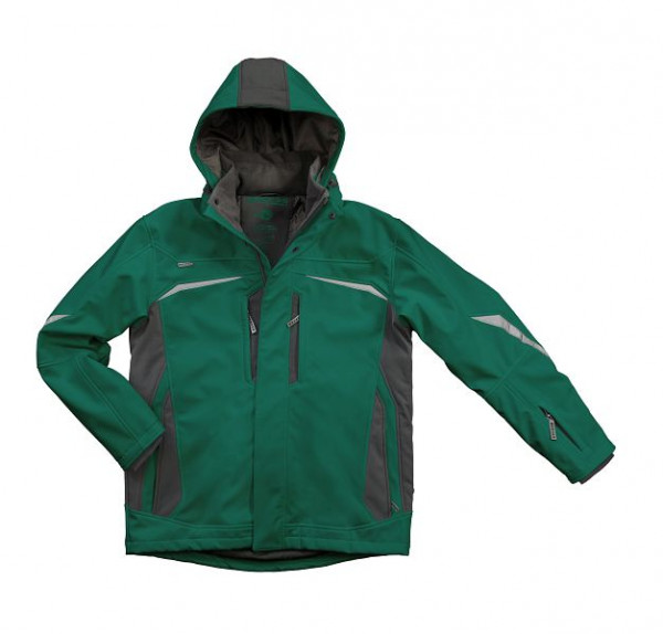 Excess Softshell Winterjacke grün-grau, Größe: L, 318-2-41-1-GNG-L