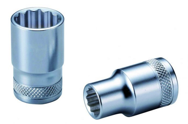 Boxo 3/8" Stecknuss - 12-Kant 21 mm, VE: 16 Stück, SK3122-021