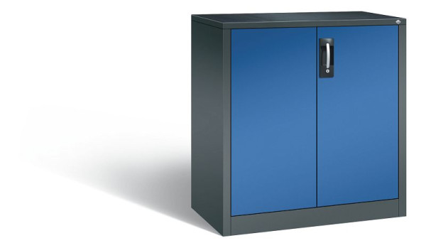 C+P Werkzeugschrank Acurado, H1000xB930xT500mm, Farbe: Anthrazitgrau / Enzianblau, Muldengriff, 8821-000 S10323