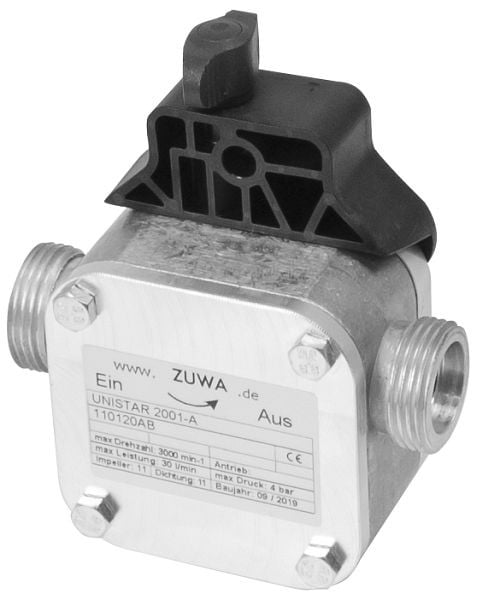 ZUWA UNISTAR/V 2001-A, Impellerpumpe mit Adapter für Bohrmaschine, 111311300AB