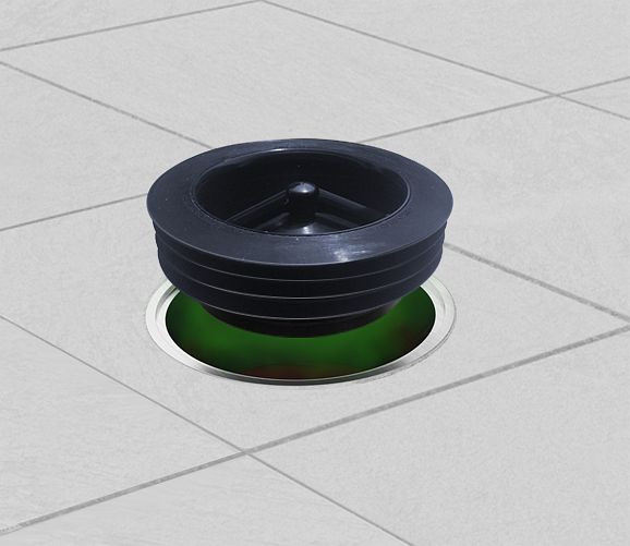 GREEN DRAIN -Geruchssperre für Bodenabläufe GD5 ∅120-132 mm, 37304