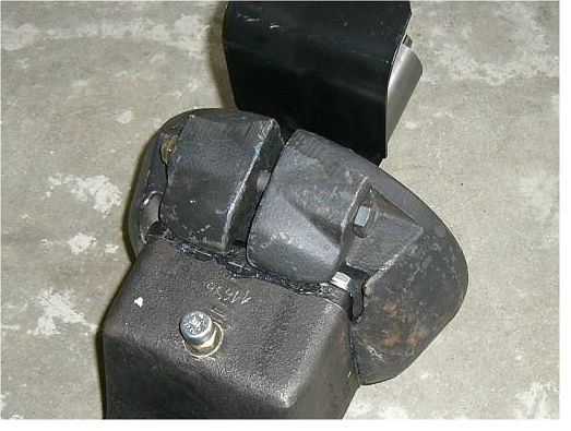 PowerPac Mähbalkengewicht für Mähbalken 122 cm für MF5, KAML0105700