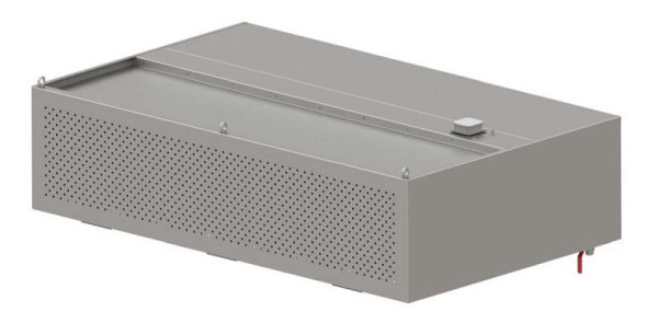 Stalgast Kompensations-Wandhaube "Expert Line", 2900x900x450 mm, Kastenform mit LC2 Typ A Zyklonen-/Labyrinthfilter, WH29914