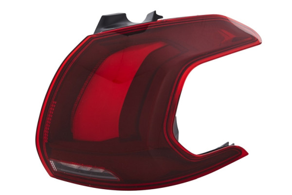 HELLA Heckleuchte, LED, äusserer Teil, für u.a. Peugeot 2008 I (CU_), ECE, für Rechtsverkehr/für Linksverkehr, rechts, 2SD 354 846-041