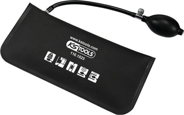 KS Tools Druckkissen mit Handpumpe, 133x270mm, 116.1025