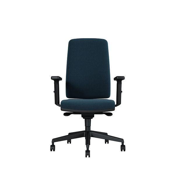 Bisley Bürodrehstuhl Stone, Tiefenverstellbarer Sitz, Mit 3D Armlehnen, Kunststofffußkreuz, TN9612 amazon, STONETKDTN9612