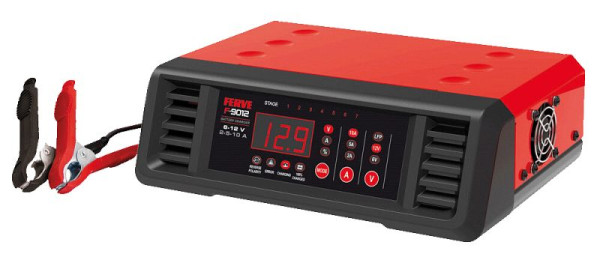 Busching Batterieladegerät "HF-Charger" Ripple Free, 6/12V 2/5/10A 4-140Ah "F-9012", 100930