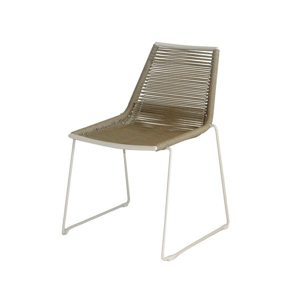 Feros Kimo Stapelstuhl inkl. Sitzkissen, Sand, 152592