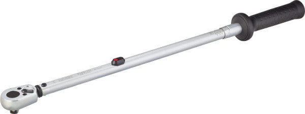Hazet Drehmoment-Schlüssel, Nm min-max: 60 - 320 Nm, Toleranz: 2%, Vierkant massiv 12,5 mm (1/2 Zoll), 6123-1CT