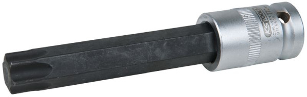 KS Tools 1/2" Bit-Stecknuss für Torx-Schrauben, T70, Länge 120 mm, phosphatiert, 911.4538