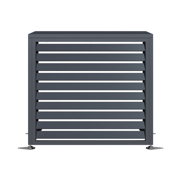 Westmann Verkleidung Wärmepumpe Boxa S, Anthrazit, 56x100x97cm, WMHHPS100C