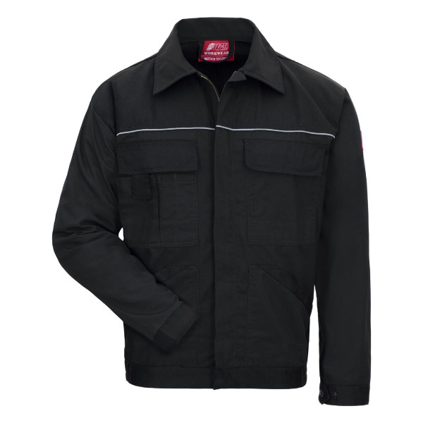 NITRAS MOTION TEX LIGHT, Arbeitsjacke, Größe: 66, Farbe: schwarz, VE: 10 Stück, 7550-66