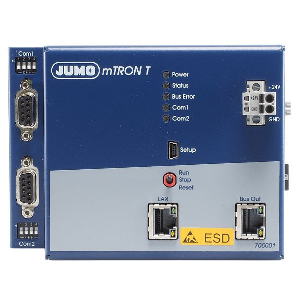 JUMO Zentraleinheit (CPU) inklusive RS422/485 Modbus und Programmgeber, CODESYS V3.5, 00569491