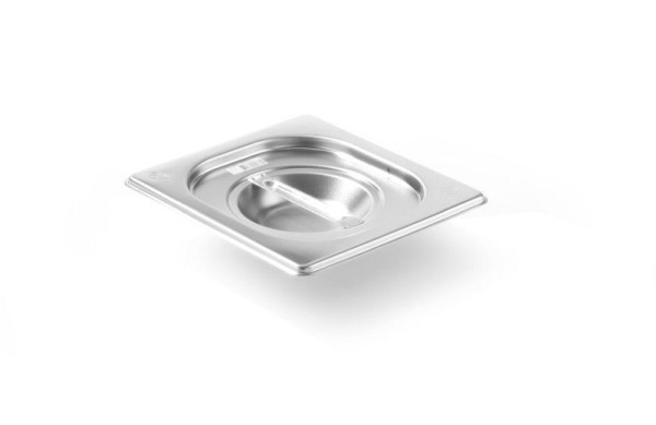 Hendi Gastronorm-Deckel, 176 mm, GN 1/6, abgerundet, 806869
