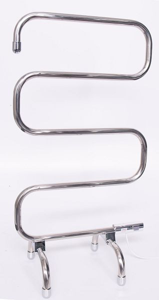 Sanotechnik Elektrischer Handtuchwärmer, chrom, wellig, B200