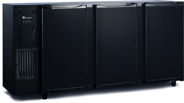 gel-o-mat Getränke-Kühltisch, Modell FBG340/177 PO mit 3 Türen, 280KT.3S