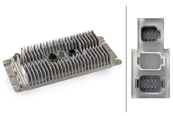 HELLA Steuergerät, Beleuchtung, 24V, LED, 5DS 227 489-101