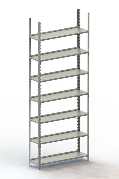 Meta Büro Compact GR 2500x1000x300 mm, verzinkt, Bodenanzahl: 7, 200177952