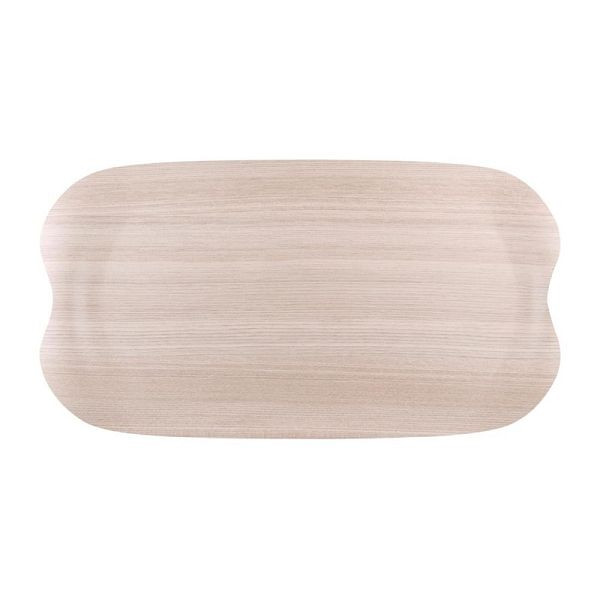 Roltex Wave Serviertablett helles Holz 43 x 23cm, DS021