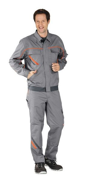 Planam Visline V2 Bundjacke, zink/orange/schiefer, Größe 58, 2480058