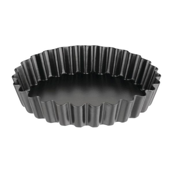 Vogue Antihaft Mini-Quicheformen mit herausnehmbarem Boden 10cm, VE: 3 Stück, CW991