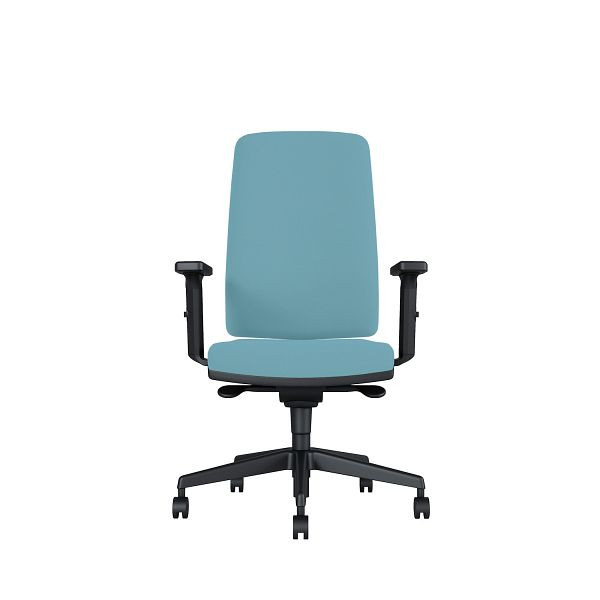 Bisley Bürodrehstuhl Stone, Mit 3D Armlehnen, Kunststofffußkreuz, MR6366 turquoise, STONEKDMR6366