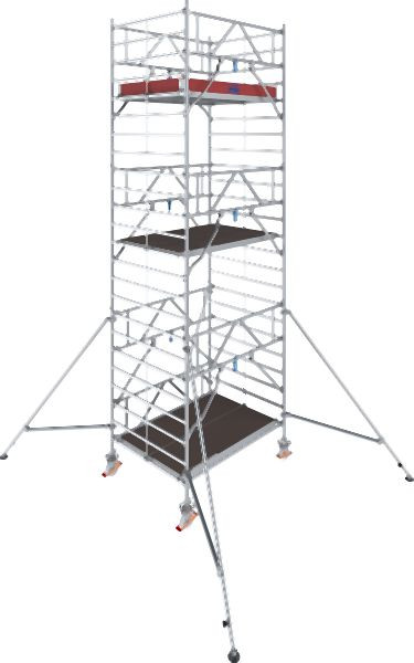 Krause Stabilo Fahrgerüst S5000 Feldlänge: 2,00m, Arbeitshöhe: 7,30m, 786043
