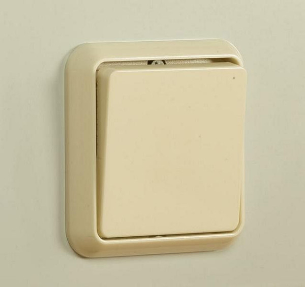 KLW Lichtschalter Ein/Aus - passend für Energieleiste, unverdrahtet, 05/02208