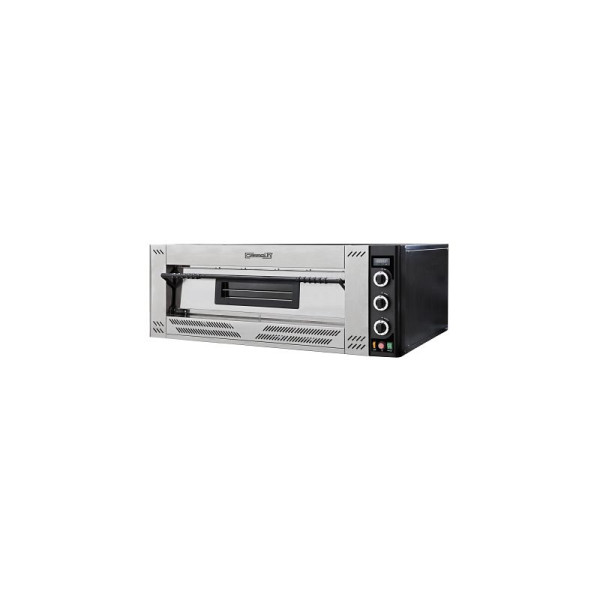 Casselin Gas-Pizzaofen 9 Pizzen 30cm, Rostfreier Stahl, CFRPG930